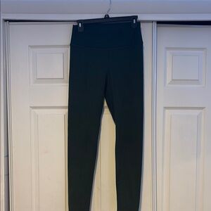 High-Waisted Black Leggings